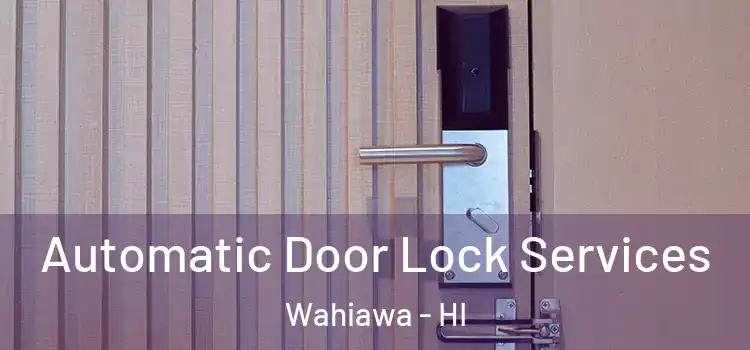 Automatic Door Lock Services Wahiawa - HI