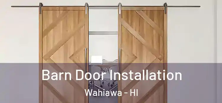  Barn Door Installation Wahiawa - HI