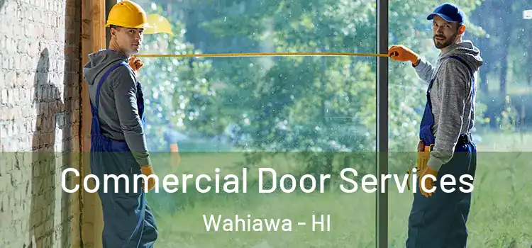 Commercial Door Services Wahiawa - HI