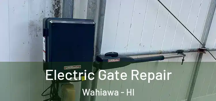 Electric Gate Repair Wahiawa - HI